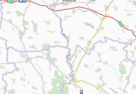 Karte Stadtplan Postolivka