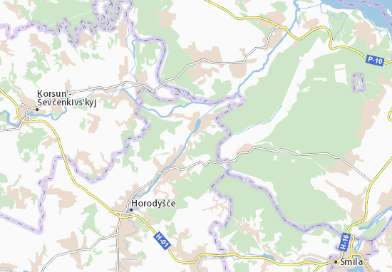Karte Stadtplan Starosillya