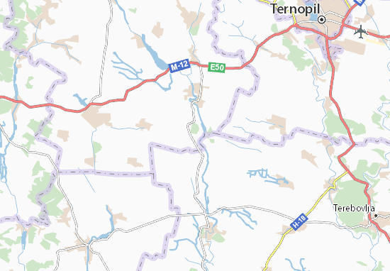 Karte Stadtplan Ishkiv