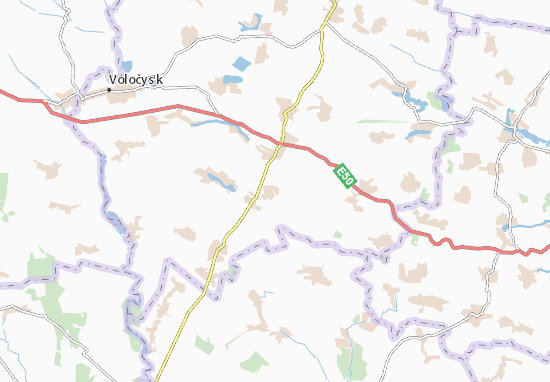 Mapa Sarniv