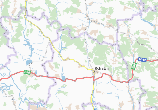Karte Stadtplan Zalaniv