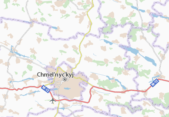 Stufchyntsi Map