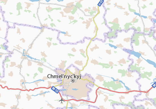 Karte Stadtplan Skarzhyntsi