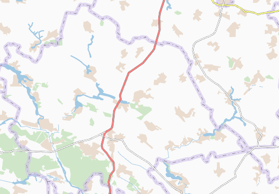 Karte Stadtplan Cherepashyntsi