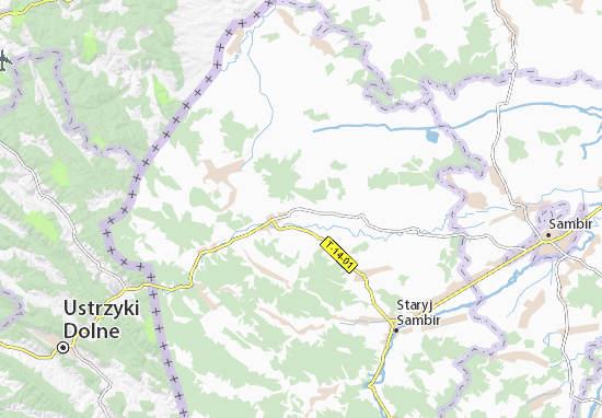Karte Stadtplan Slokhyni