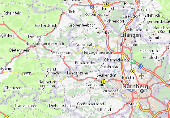 Zweifelsheim Map