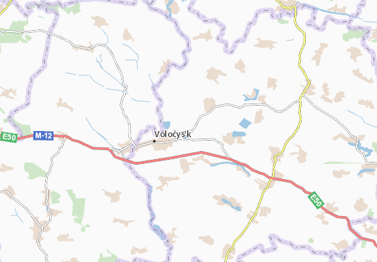 Mapa Korystova
