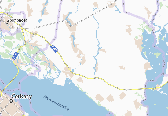 Karte Stadtplan Revbyntsi