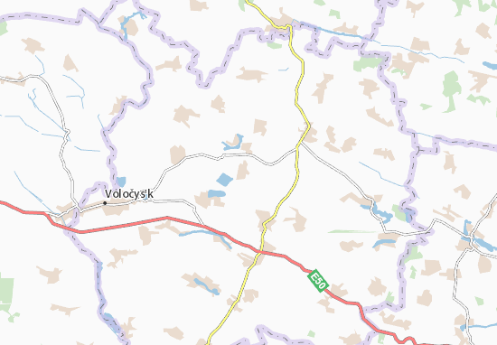 Mapa Ryabiivka