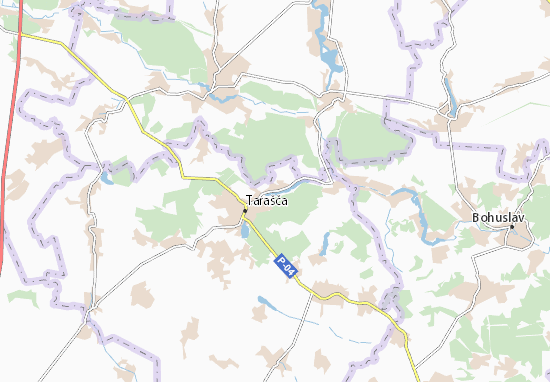 Mapa Kyrdany