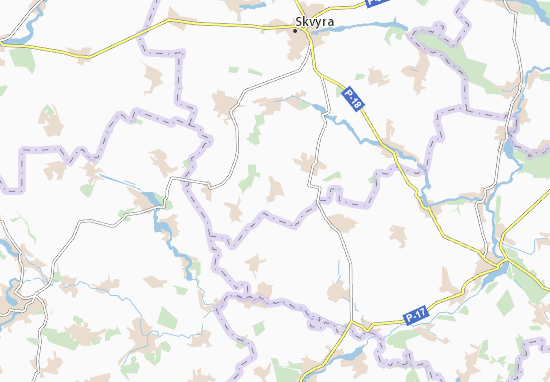 Karte Stadtplan Orikhovets&#x27;