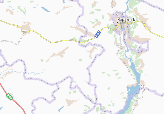 Mapa Baranove