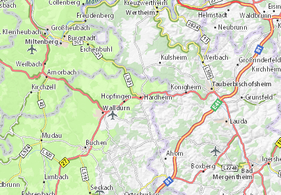 Hardheim Map