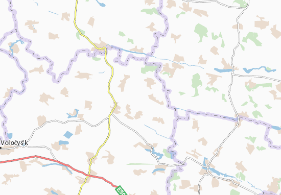 Mapa Berezyna
