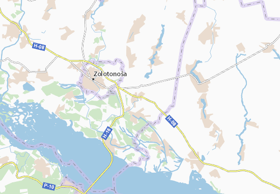 Karte Stadtplan Kropyvna