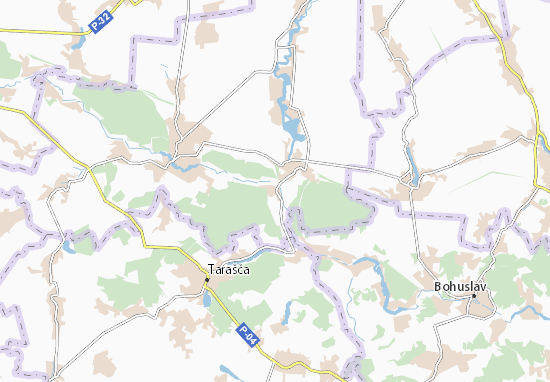 Karte Stadtplan Busheve