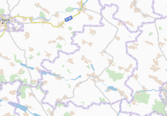 Karte Stadtplan Ivky