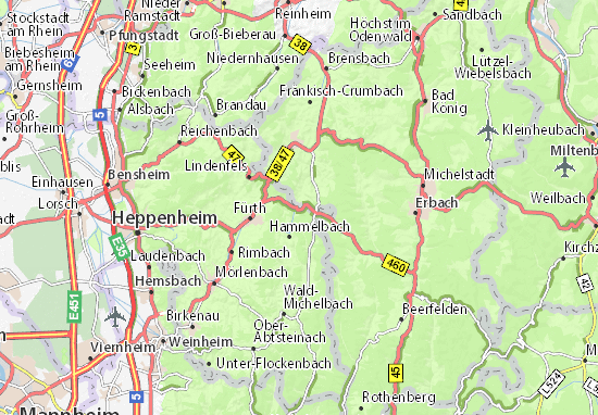 Ober-Ostern Map