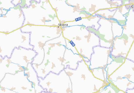 Mapa Shaliivka