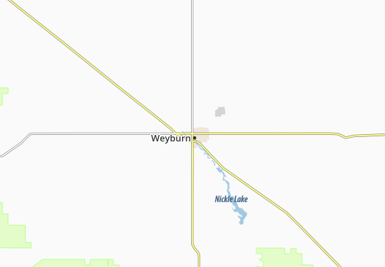 Mapa Weyburn