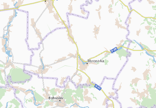 Rosava Map