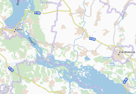 Karte Stadtplan Shabel&#x27;nyky