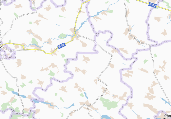 Kaart Plattegrond Kharkivtsi