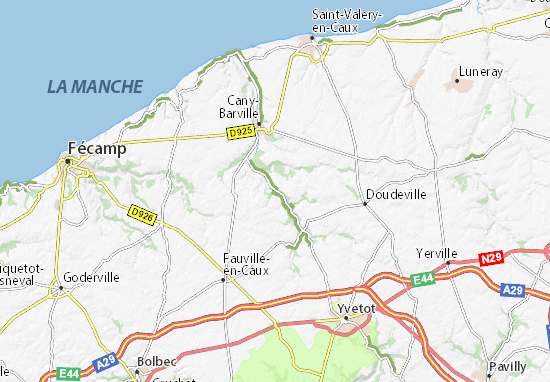 MICHELIN Le Hanouard map - ViaMichelin