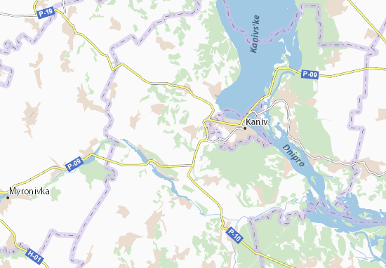Karte Stadtplan Lytvynets&#x27;