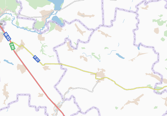 Karte Stadtplan Het&#x27;manivka