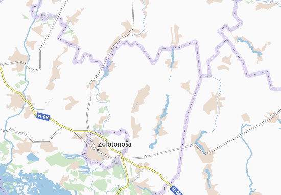 Karte Stadtplan Voznesens&#x27;ke