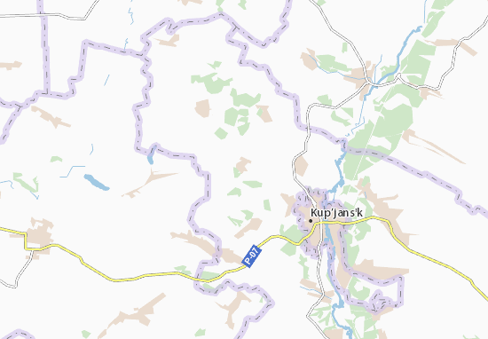 Karte Stadtplan Smorod&#x27;kivka
