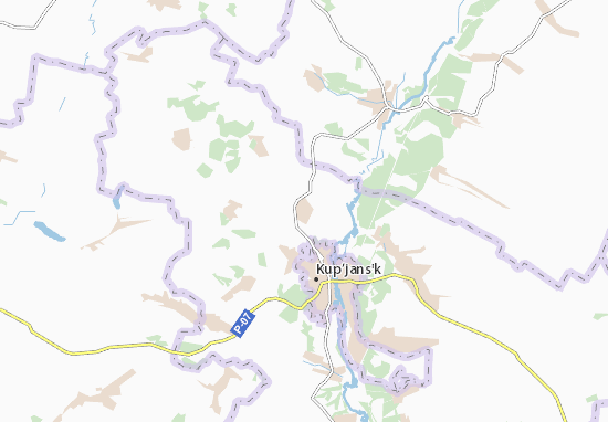 Karte Stadtplan Kindrashivka
