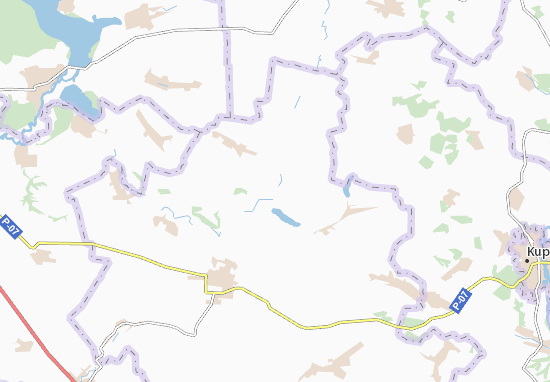 Karte Stadtplan Arkadivka