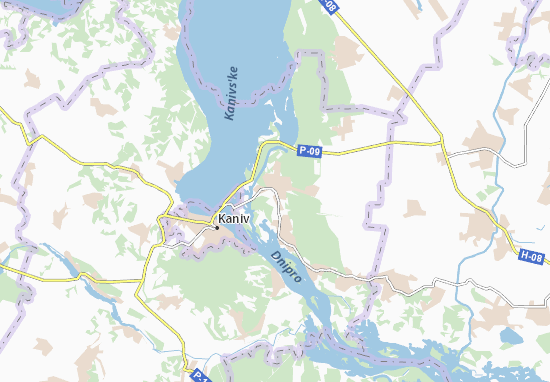 Karte Stadtplan Liplyave