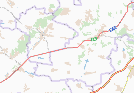 Karte Stadtplan Dorofiivka