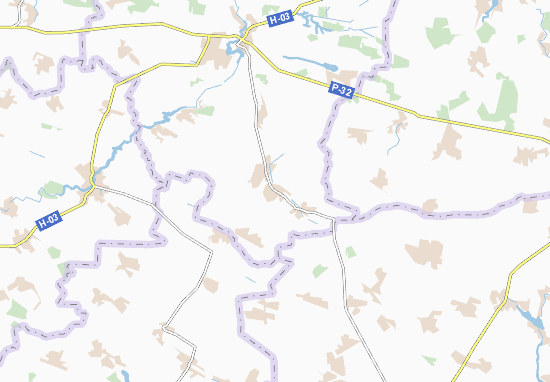 Mapa Velyka Volytsya