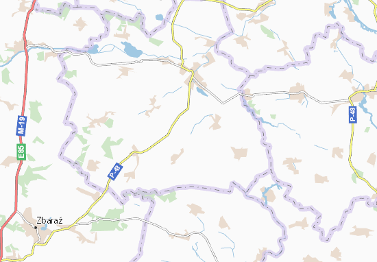 Karte Stadtplan Vanzhuliv