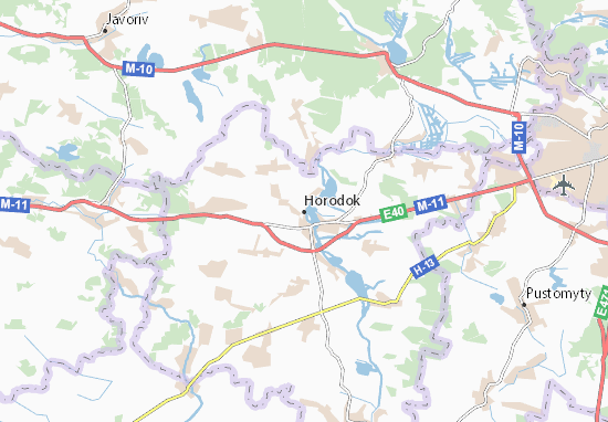 Mapa Horodok