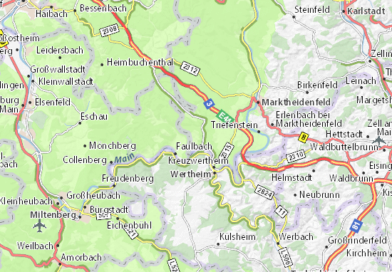 MICHELIN-Landkarte Hasselberg - Stadtplan Hasselberg - ViaMichelin