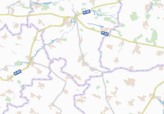 Karte Stadtplan Motovylivka