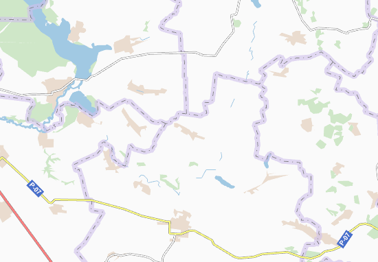Mapa Velyki Khutory