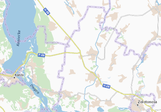 Karte Stadtplan Sofiivka