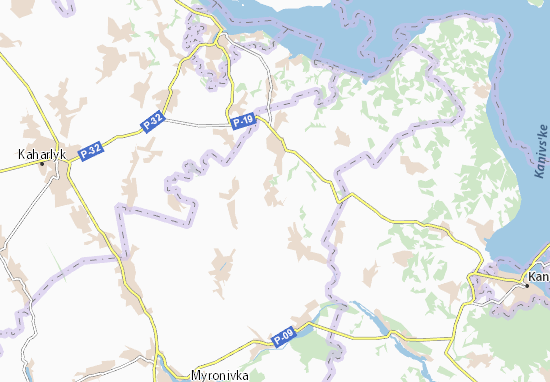Karte Stadtplan Makedony