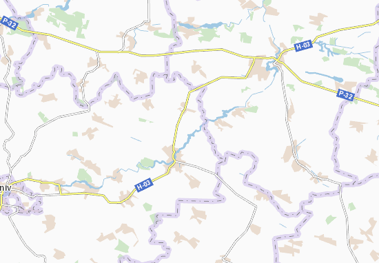 Karte Stadtplan Korzhivka