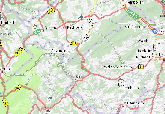 MICHELIN-Landkarte Königsau - Stadtplan Königsau - ViaMichelin