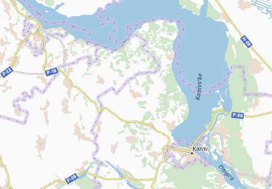 Karte Stadtplan Chernyshi
