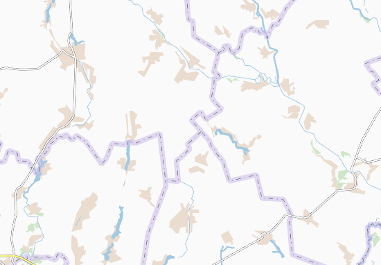 Mapa Radhospne