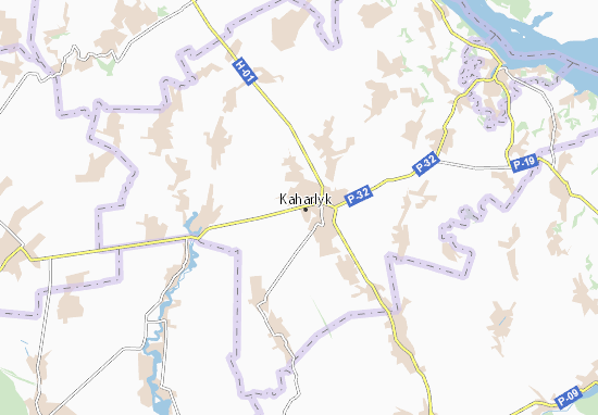 Carte-Plan Kaharlyk