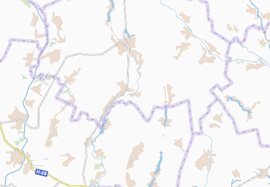 Karte Stadtplan Rozhdestvens&#x27;ke